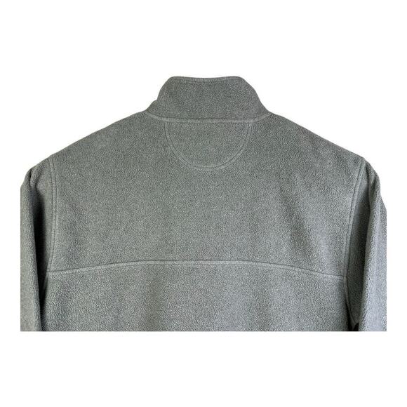 Big Dogs Men's Size 2XL Gray Polar Dogs Quarter-Zip Fleece Jacket - Picture 7 of 12